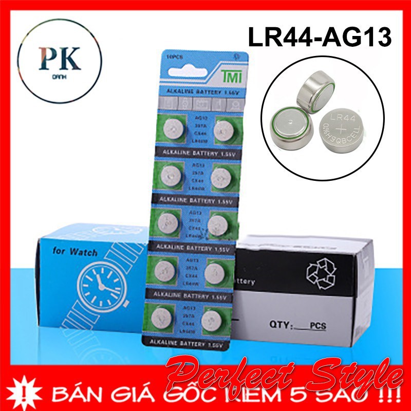 Pin Cúc Áo Các Loại AG10, AG13, AG6, AG4 Dùng Cho Điều Khiển, Đồng Hồ, Đồ Chơi...