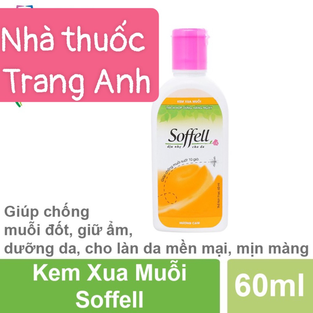 Kem chống muỗi Soffell giúp xua muỗi hiệu quả an toàn cho cả gia đình giá sỉ