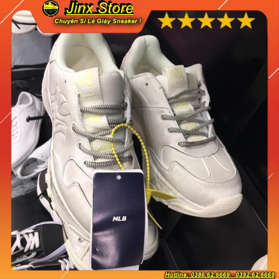 [ FREE SHIP ] Giày thể thao sneaker trắng M L B  phối chứ NY BẨN full size, full bill box hàng 1:1 | BigBuy360 - bigbuy360.vn