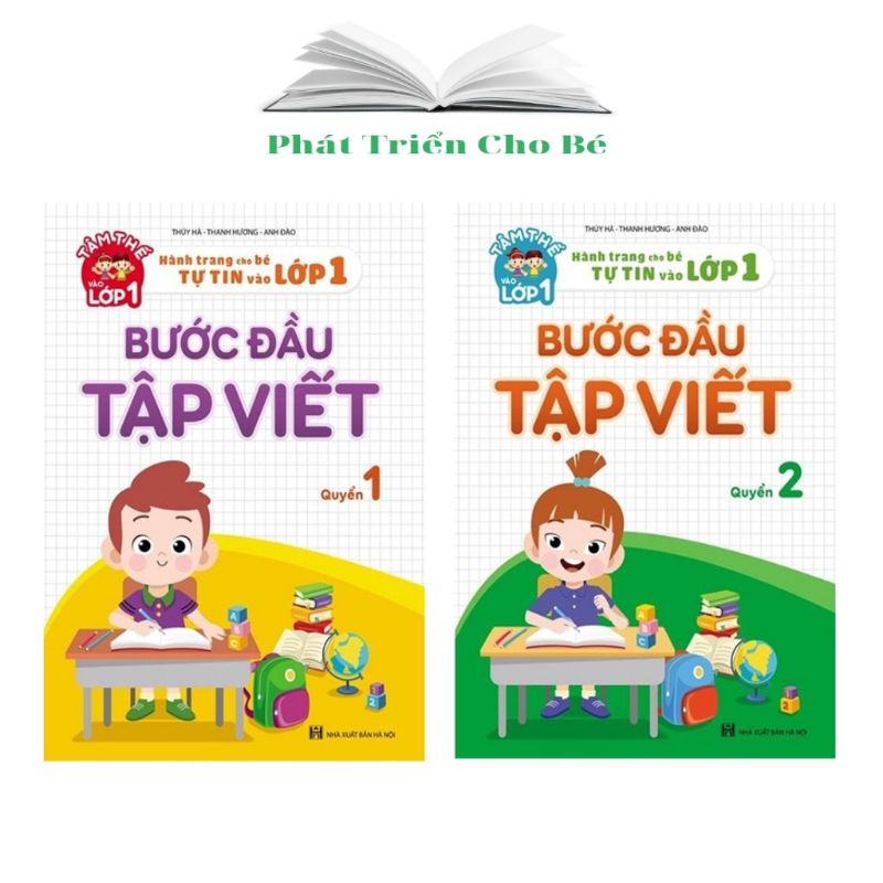 Sách - Bước đầu tập viết (Combo 2 quyển)