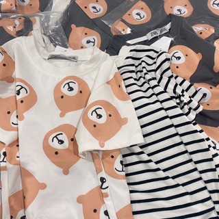 SET 3 ÁO PHÔNG GẤU CHO BÉ COTTON