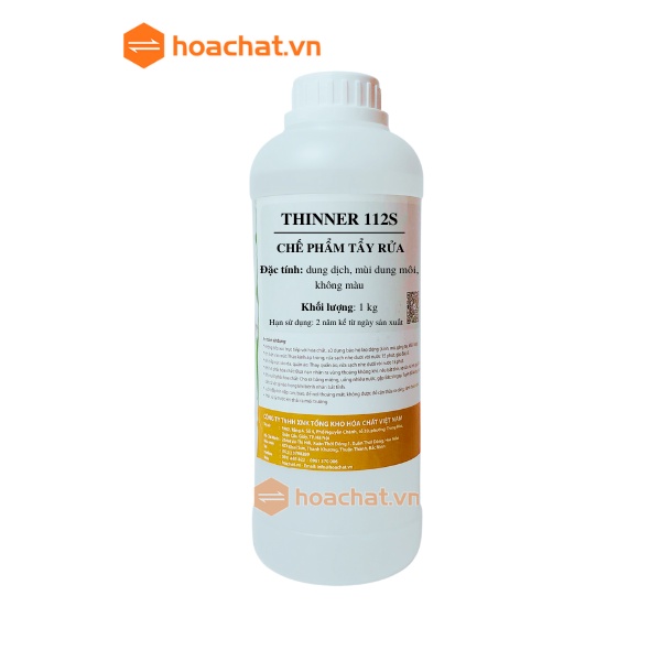 Chế phẩm tẩy rửa , Thinner 112S Tổng Kho Hoá Chất Việt Nam 1KG