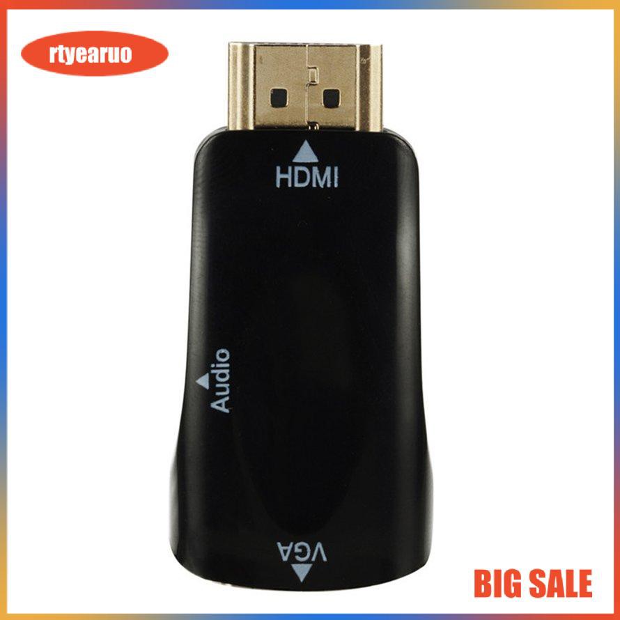 Bộ Chuyển Đổi Hdmi Sang Vga Kèm Dây Cáp Âm Thanh