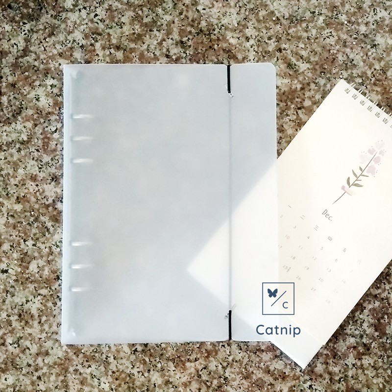 Bìa còng 6 lỗ nhựa cứng A5 A6