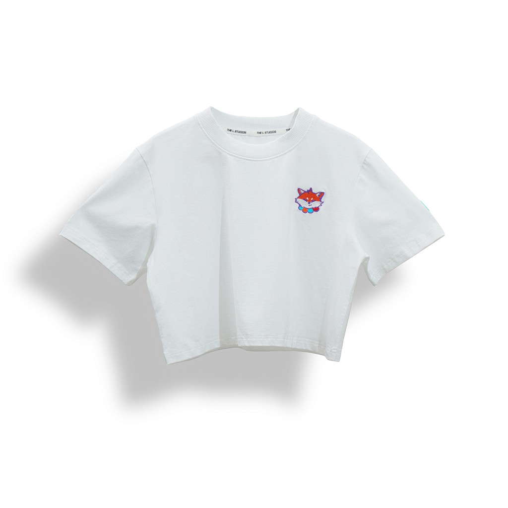 THEL STUDIOS Áo Croptop Thêu