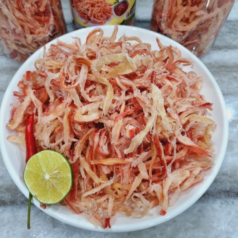 Túi 500g khô mực hấp dừa