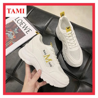 Giày thể thao thoáng khi với thiết kế độn đế 7 cm đơn giản tăng chiều cao đáng kể TAMI-AD0027