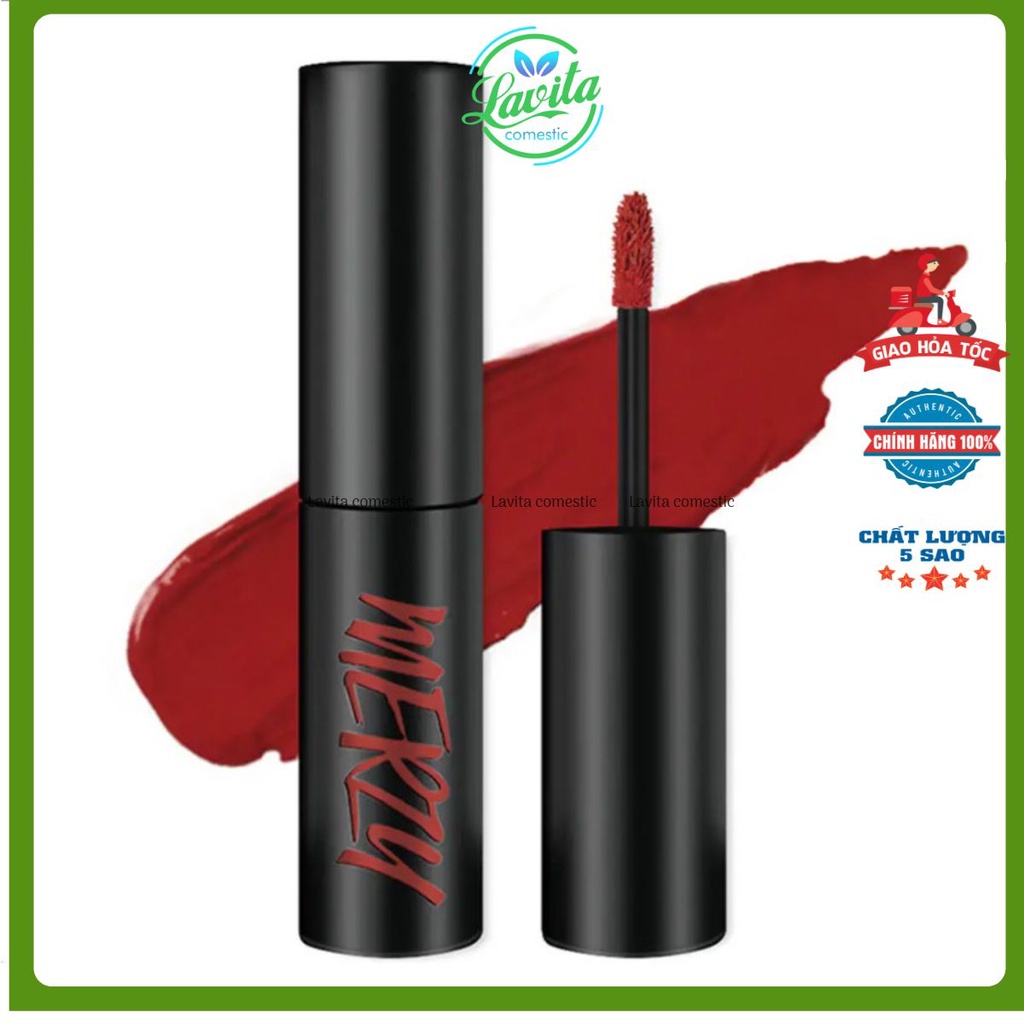 (Sẵn 12 màu mới - Kem thỏi)Son kem thỏi Merzy Another Me The First Velvet Tint V6