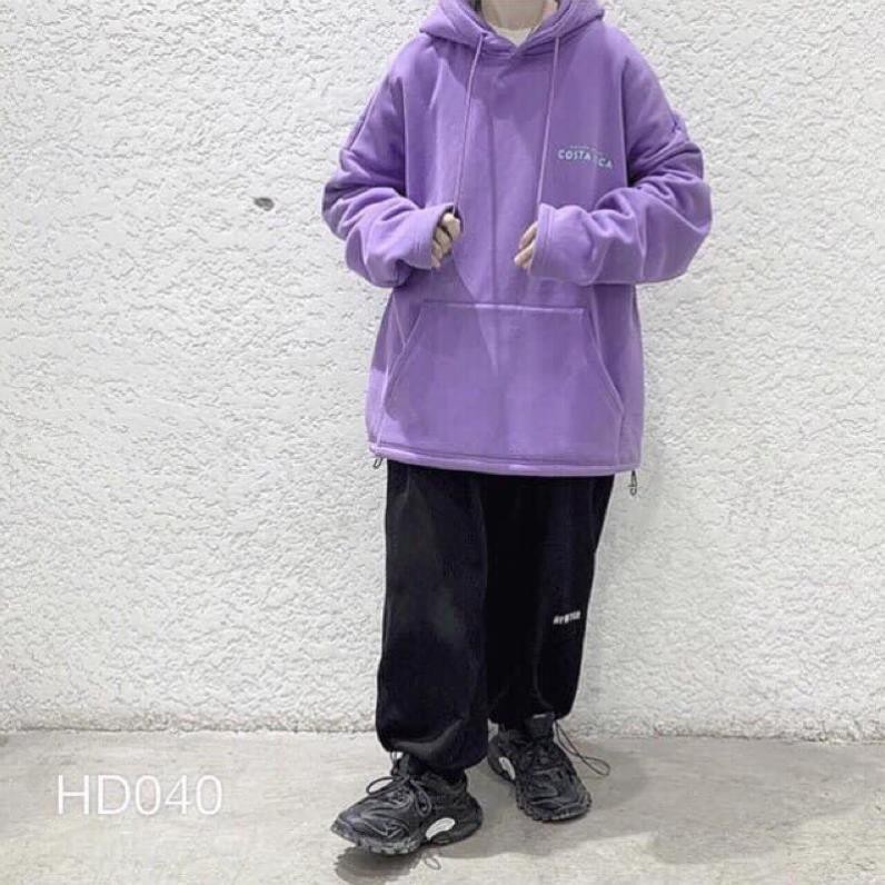 [BIG SALE] Áo Hoodie Nỉ Lót Bông COSTA Unisex(Hàng Có Sẵn, Ảnh Thật)