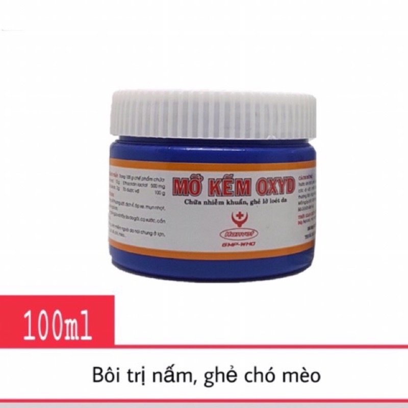 Mỡ Kẽm OXYD chữa nhiễm khuẩn, ghẻ lở loét da