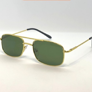 [FREESHIP]Kính ngầu vuông mắt nhỏ nam nữ, kính râm mát thời trang, gọng kim loại