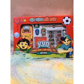 Bộ dụng cụ học tập Kun