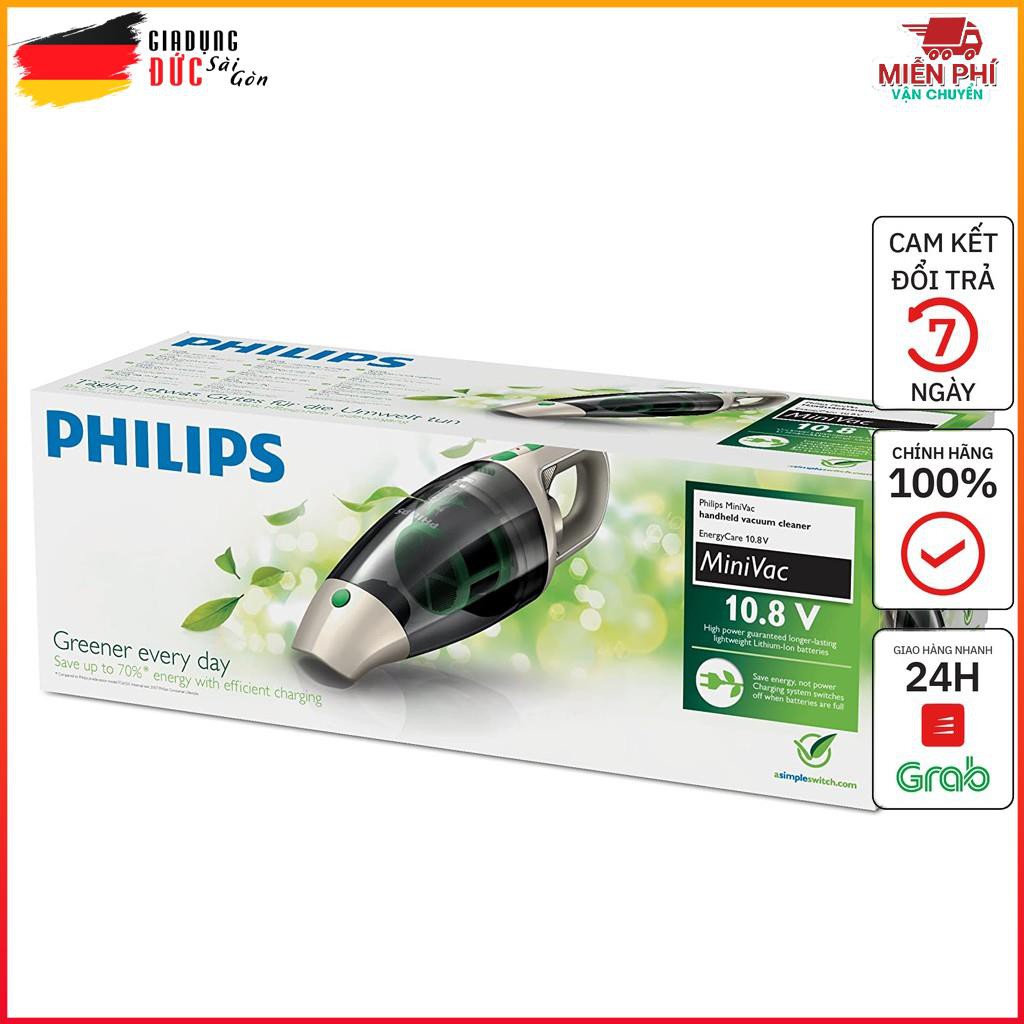 Máy Hút Bụi Cầm Tay Không Dây Philips FC6148/01, Hút Bụi Cầu Thang, Sofa, Kẽ Ghế, Hốc Tủ - Nhập Khẩu Từ Đức | BigBuy360 - bigbuy360.vn