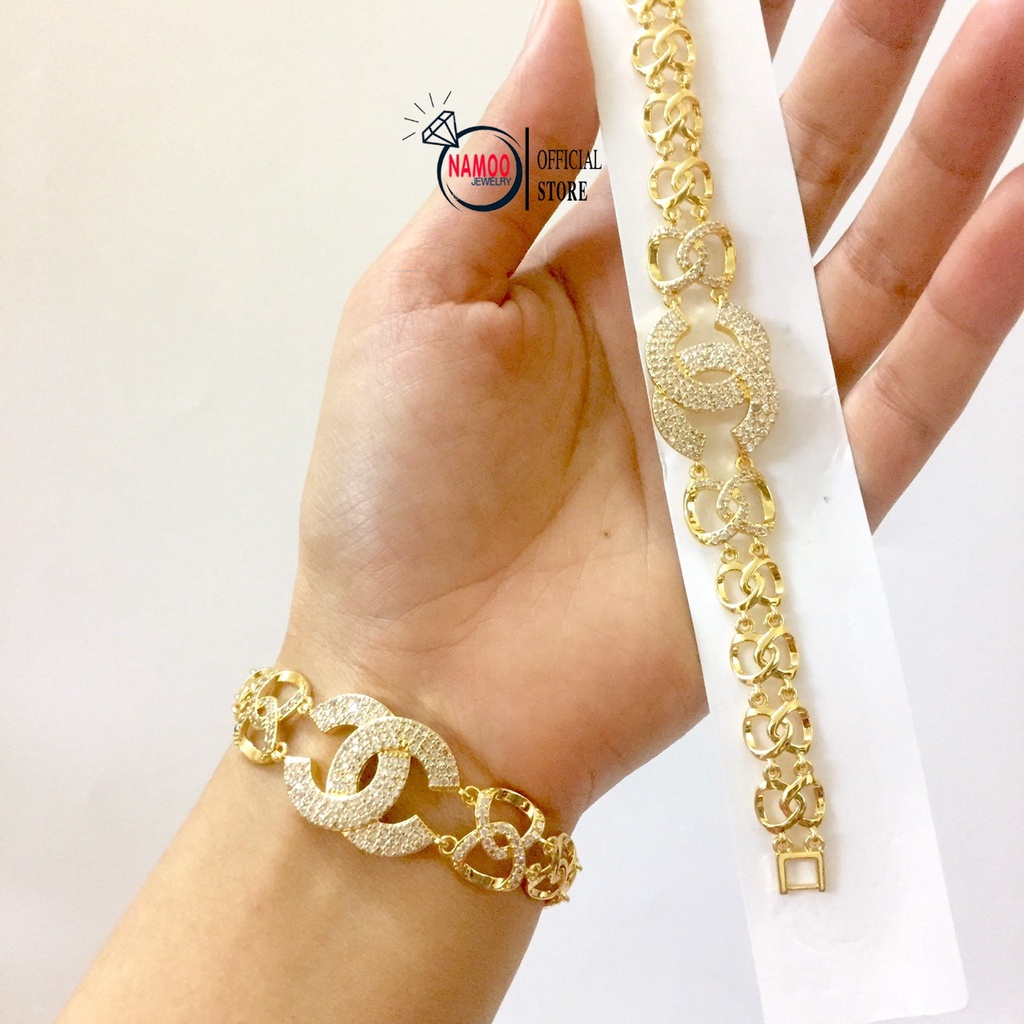 Lắc Tay Nữ L672 Mạ Vàng Namoo Jewelry