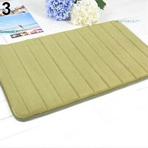 Thảm Lót Sàn Mềm Mại Chống Trượt Họa Tiết Kẻ Sọc Thời Trang