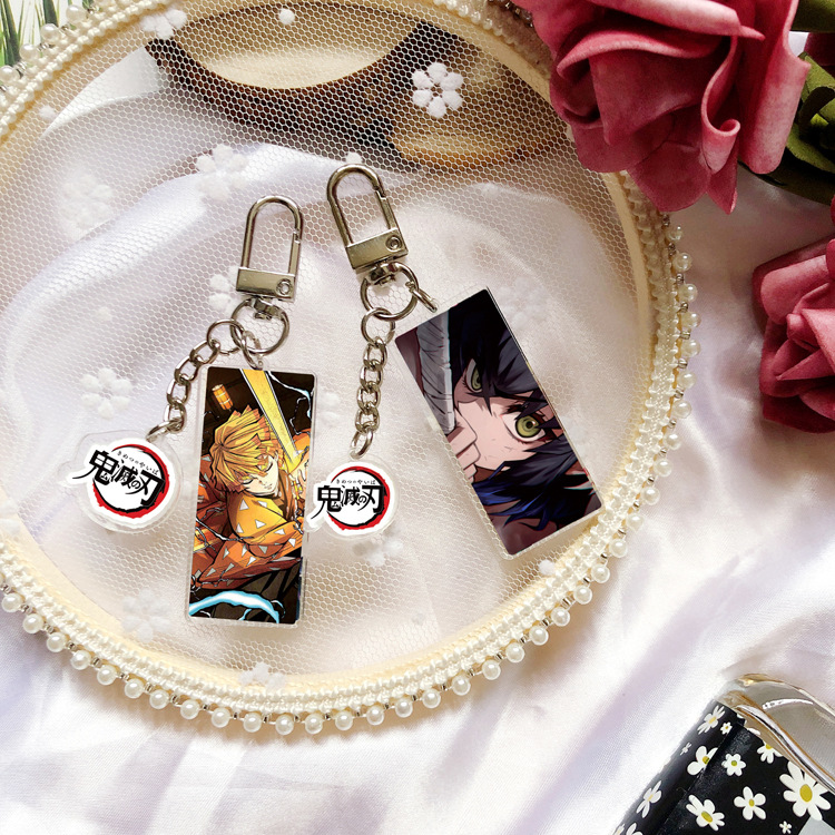 Móc Khóa Nhựa Acrylic Hình Anime Taro Xinh Xắn