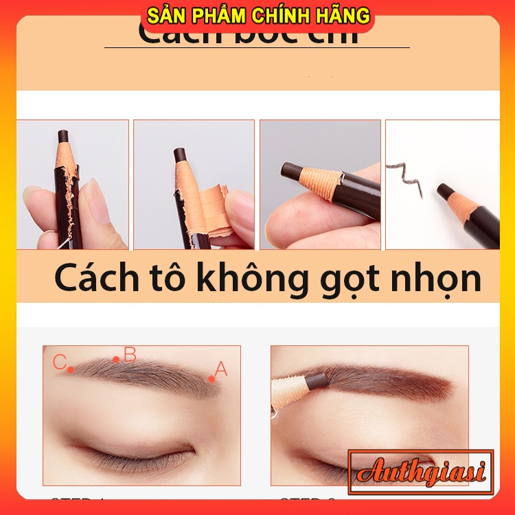 CHÌ XÉ kẻ chân mày Coloured Soft Cosmetics Art