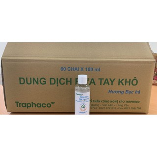 Dung dịch rửa tay khô Traphaco chai 100ml