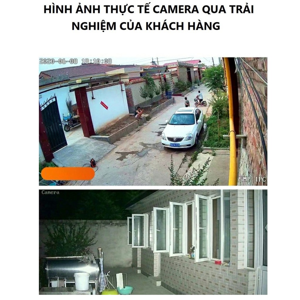 Camera Wifi Yoosee Ngoài Trời - Xoay 360° 4 ăng ten-Xem đêm có màu-Bảo Hành 2 Năm