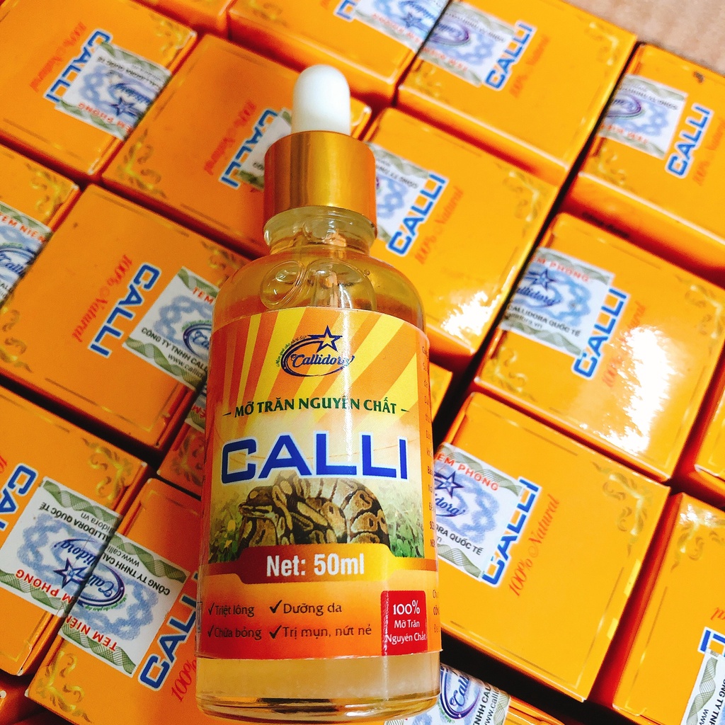 Mỡ Trăn Triệt Lông Nguyên Chất Calli Honey 50ml - MTC | BigBuy360 - bigbuy360.vn
