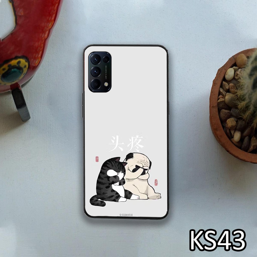 [ NEW ] Ốp lưng OPPO A54/A74/A94  in hình Chó Mèo siêu ngộ nghĩnh, độc, lạ_KINGSTORE.HN_Ốp A54/A74/A94