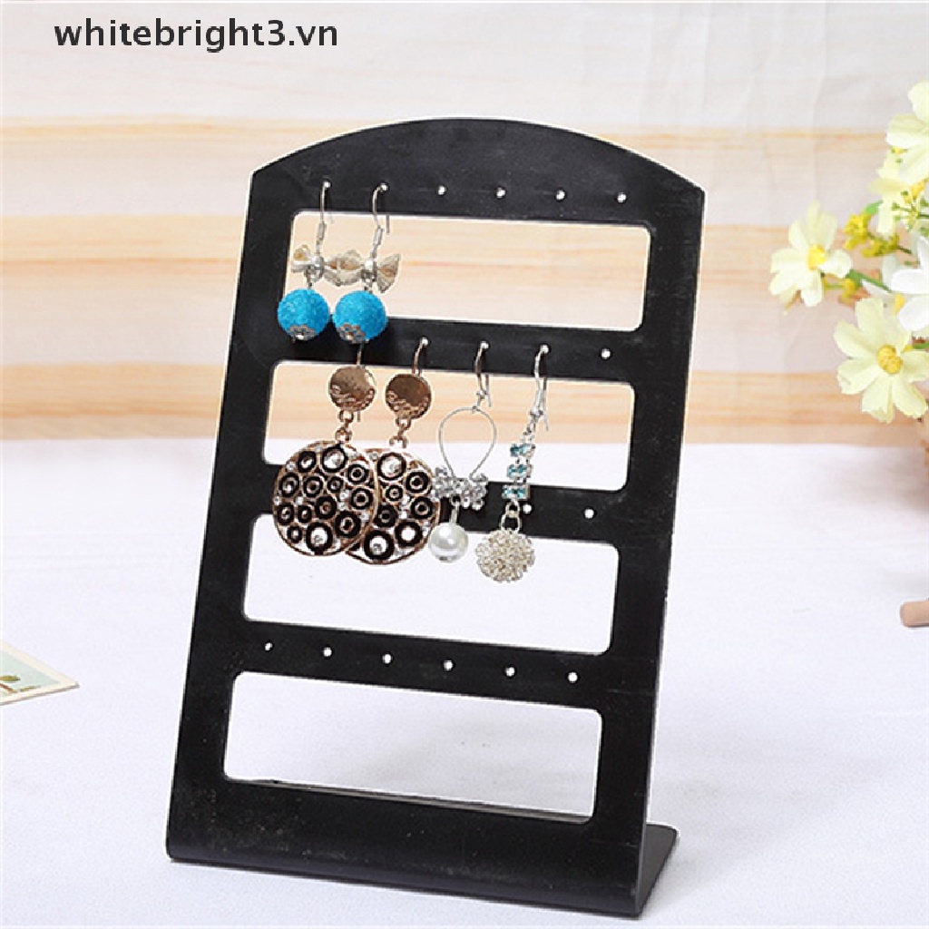 Giá Trưng Bày Trang Sức Hình Chữ L Màu Trắng 3 Thời Trang