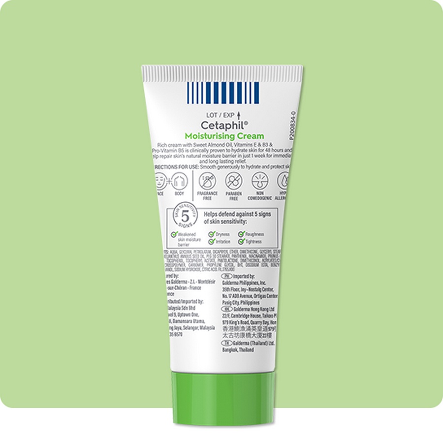 Kem dưỡng ẩm dịu lành cho da nhạy cảm CETAPHIL MOISTURISING CREAM 50G