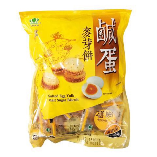 [ Sẵn SG ] Bánh quy trứng muối 500Gr Tăiwan siêu ngon | BigBuy360 - bigbuy360.vn