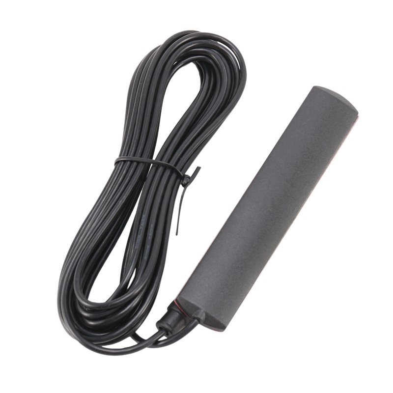 Ăng Ten Khuếch Đại Tín Hiệu radio fm ant-309 Có Dây Cáp Dài 85-112mhz 5m Màu Đen Thông Dụng Cho Xe Hơi