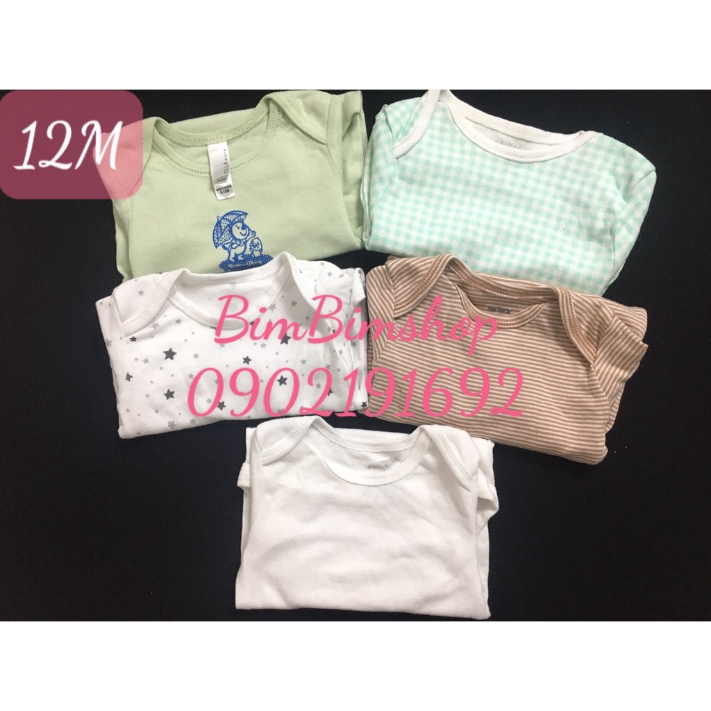 Set 5 bodychip cho bé