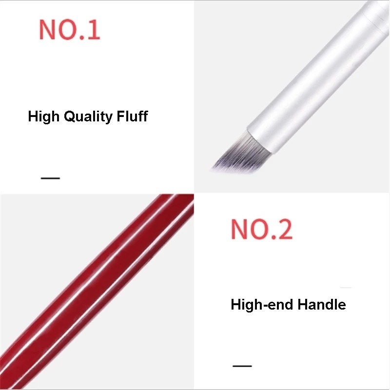 [Hàng mới về] Bút cọ vẽ móng tay nghệ thuật đầu nghiêng chuyên dụng