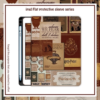 Bao Da Họa Tiết Harry Potter Cho Ipad 5 / 6th 9.7 '' 2017 2018 7 / 8th Gen10.2 '' 2019 2020 Air 1 / 2 / 3 / 4 Mini 1 / 2 / 3 / 4 / 5 Pro 11 '' 2020