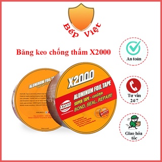 Băng keo X2000 chống thấm dán siêu dính tiêu chuẩn Nhật bất chấp mọi thời tiết