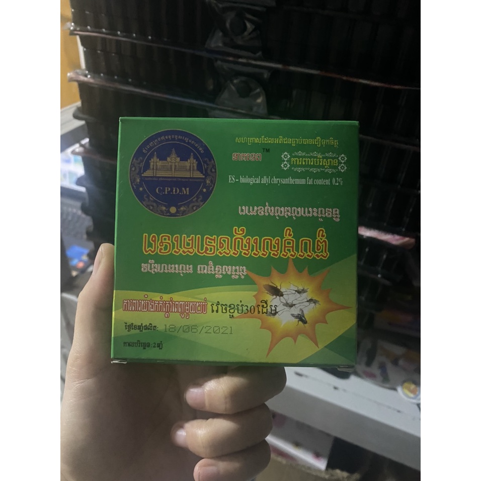 NHẬP KHẨU - Nhang muỗi cây Thái Lan hộp 30 cây