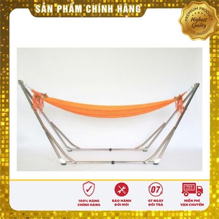 Khung võng ban mai si inox sơn tĩnh điện hàng xuất khẩu _ Võng Xếp Thảo Điều
