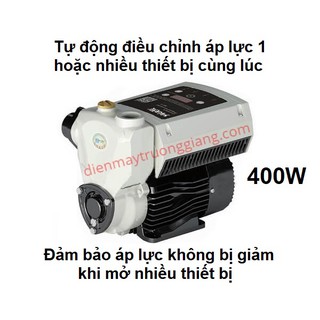 Máy bơm tăng áp biến tần Shirai JLM – 400w - Tự động điều chỉnh áp lực cho tất cả các thiết bị
