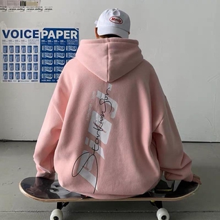 Áo Hoodie Oversize PjCj,JACKLANE , áo dài tay unisex Jack Lane form thụng bo gấu có túi và mũ dây rút