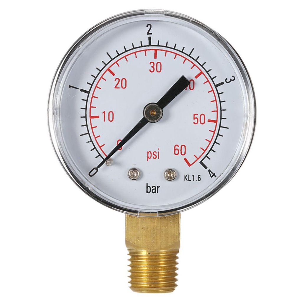 LLOYD Đồng Hồ Đo Áp Suất Nước 60PSI 4Bar NPT TS-50