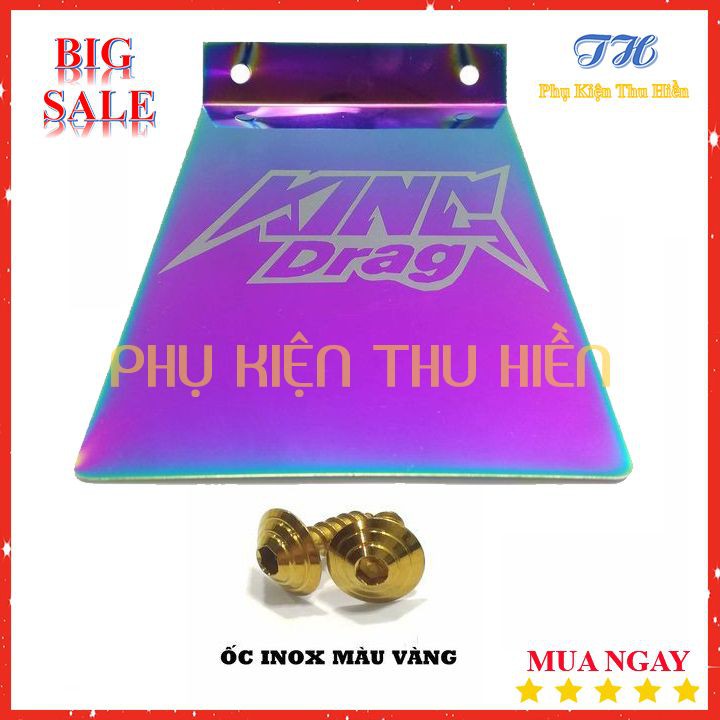 Mica Che Phuộc Chữ KingDrag Titan Winner X, Winner, Exciter Nhôm Cao Cấp