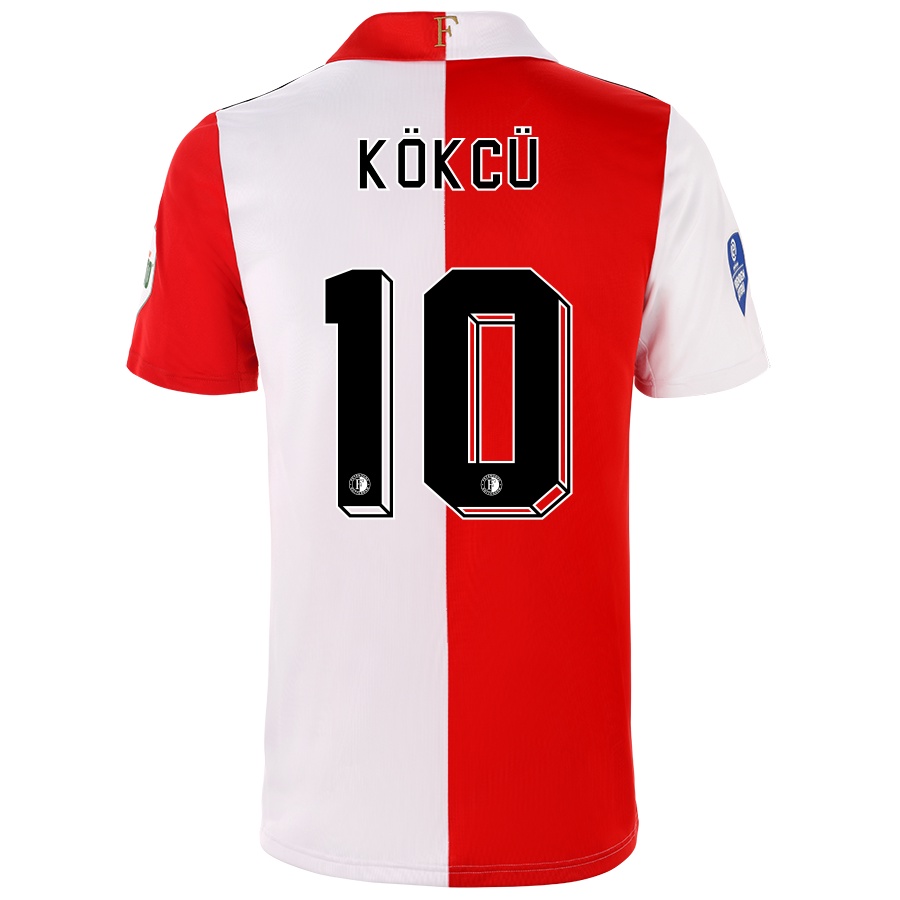 Áo Thun Bóng Đá In Số 22-23 Feyenoord Home Jersey Mới Cho Nam
