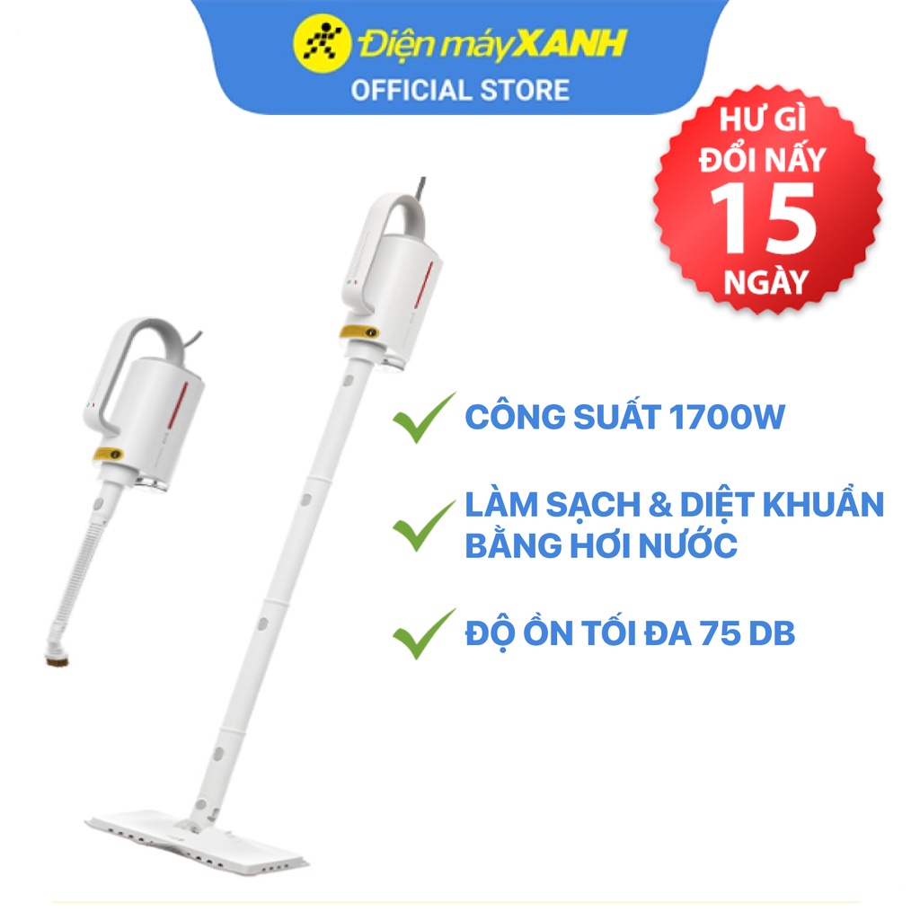 Máy vệ sinh hơi nước cầm tay đa chức năng DEERMA ZQ600