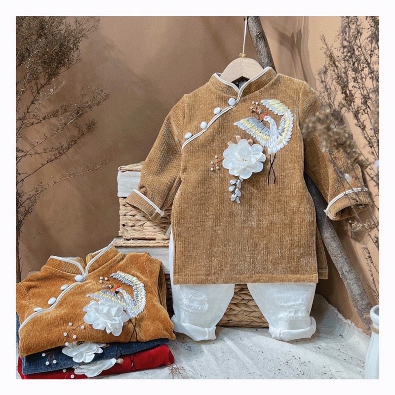 ÁO DÀI CÁCH TÂN CHO BÉ