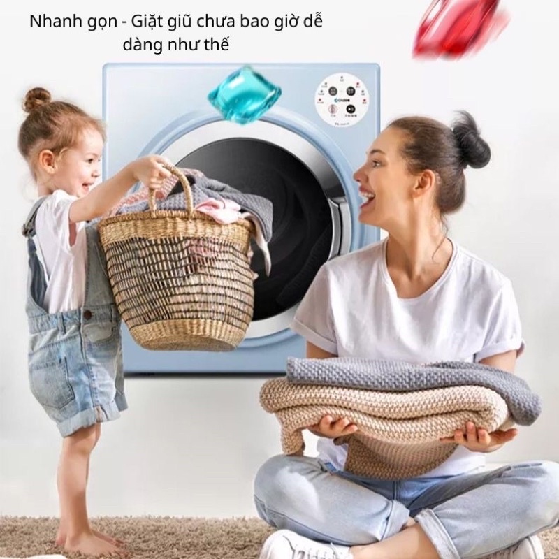 HỘP 30 VIÊN NƯỚC GIẶT XẢ QUẦN ÁO TẨY VẾT BẨN NHIỀU MÙI HƯƠNG