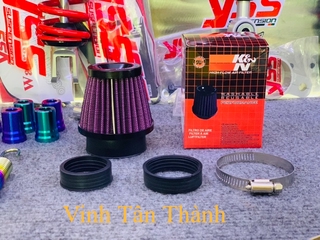 Pô e bánh ú  K&N gắn  cho nhiều dòng xe máy