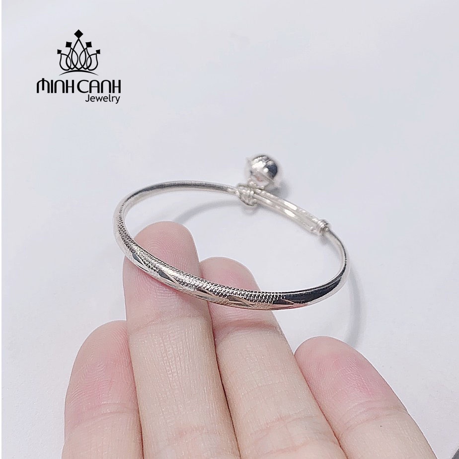 Lắc Bạc Có Lục Lạc Cho Bé - Minh Canh Jewelry