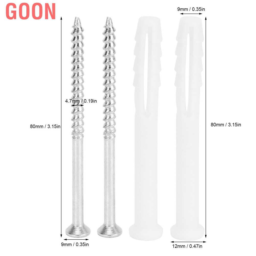 Goon Bộ 20 Ốc Vít Mở Rộng Cố Định Khung Tủ Treo Tường Tiện Dụng