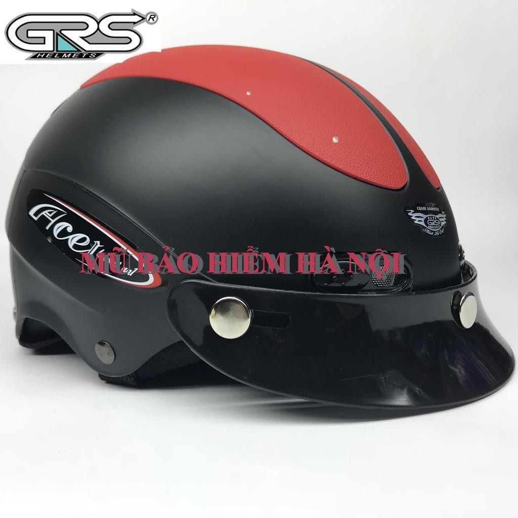 Mũ bảo hiểm1/2❤️FREESHIP❤️GRS A102T (CAM KẾT CHÍNH HÃNG 100%) - HÀNG CÓ SẴN
