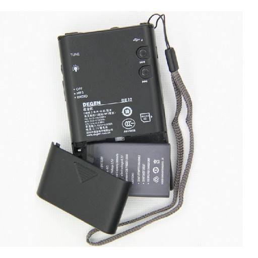 ĐÀI RADIO BỎ TÚI , ĐÀI FM  MINI NGHE NHẠC DEGEN DE32 CAO CẤP