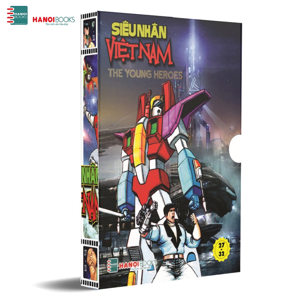 Sách - Siêu Nhân Việt Nam-Boxset 6 : 6 tập( Từ tập 27 đến tập 32 )