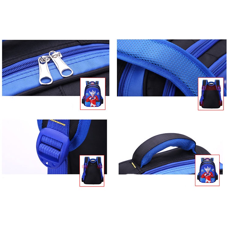 Ba lô đi học CHUWANGLIN họa tiết hoạt hình 3D chống thấm nước đáng yêu dành cho bé trai